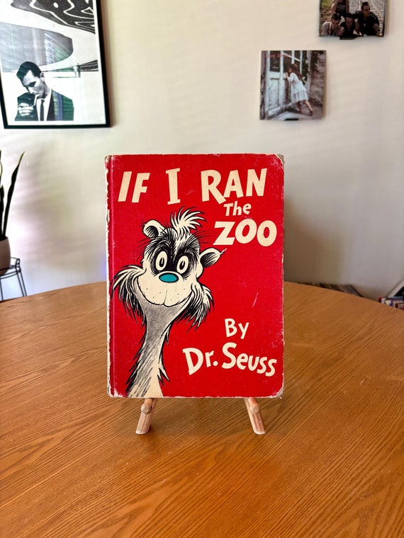 1st Edition 1950: If I Ran the Zoo by Dr. Seuss (hard Cover, Pre