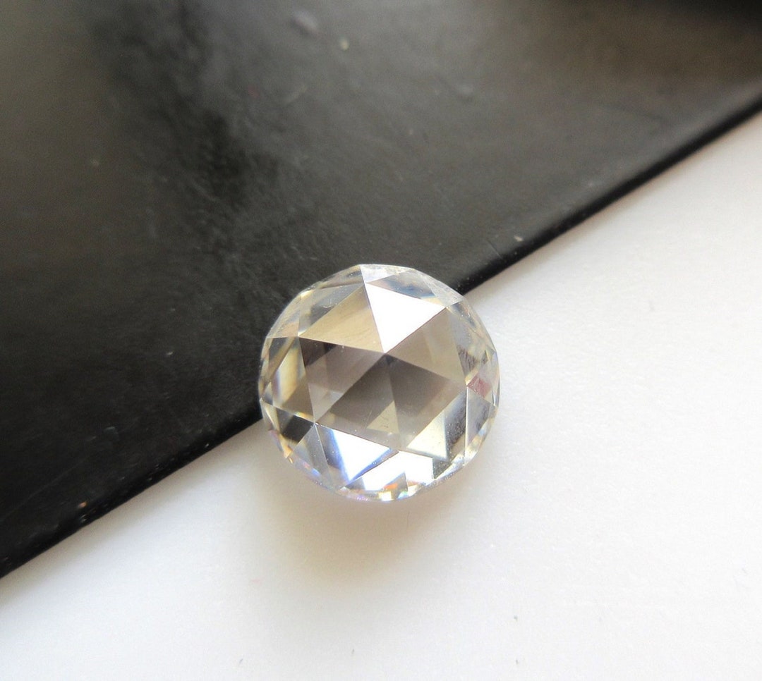 Rose Cut Stone Rose Cut Moissanite Loose Stone Rose Cut Diamond Loose