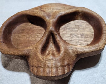 Sapele skull tray