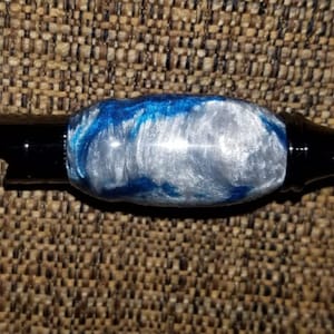 blue steel key ring bottle opener