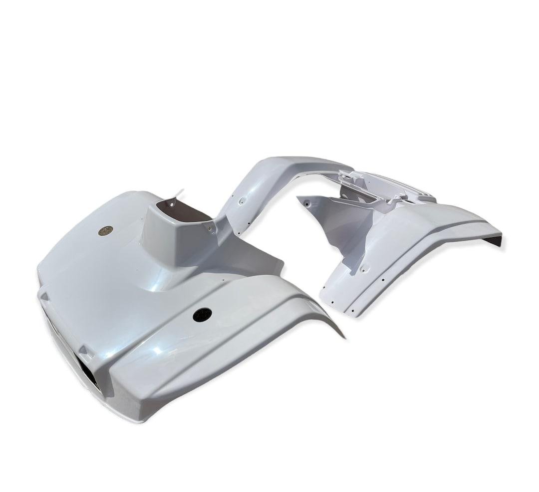 New Honda TRX300 TRX 300 Front and Rear Fender Set WHITE 88-00 TPO