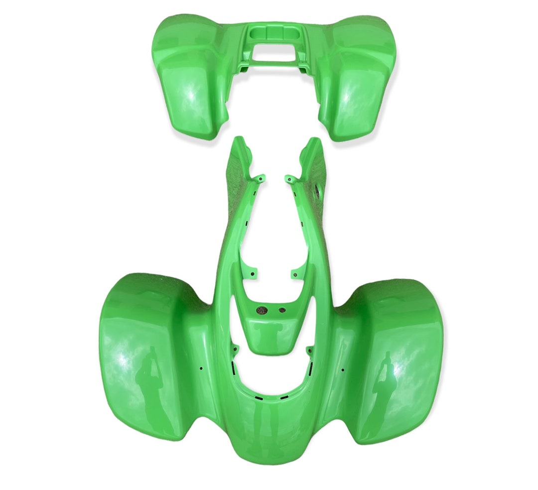New Honda Trx400ex Trx 400ex 99-04 Plastic GREEN Fender Front