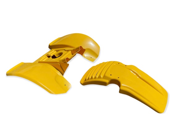 New Yamaha Tri-z Tri Z Ytz 250 Yellow Plastic Front and Rear New Yamaha Tri-z Tri Z Ytz 250 Yellow Plastic Front and Rear