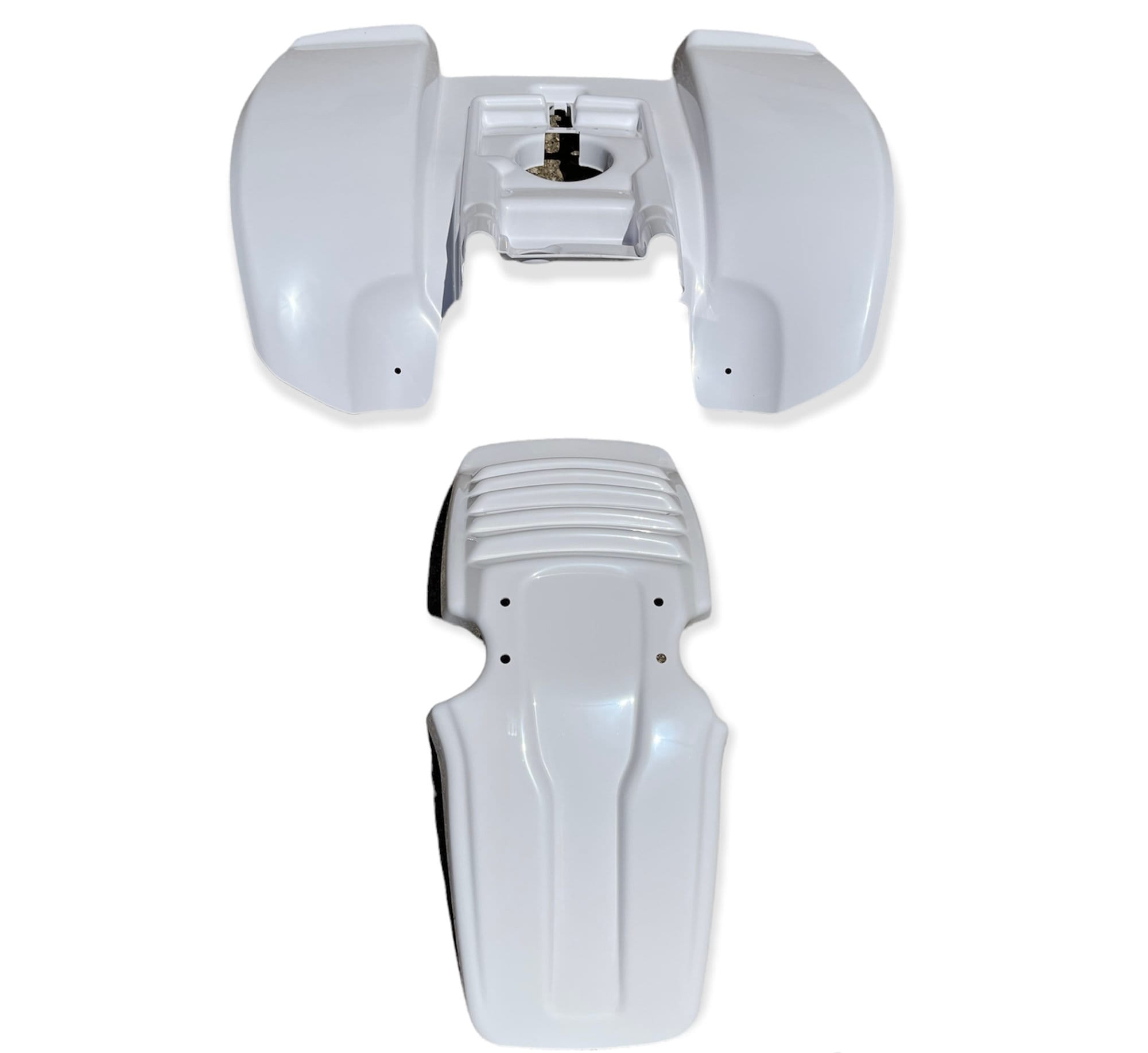 New Yamaha Tri-z Tri Z Ytz 250 White Plastic Front and Rear Fender
