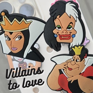 Ciondolo per scarpa e custodia del telefono Disney Villians