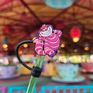 Gato de Cheshire - Adornos de paja de tamaño estándar de 8 mm y grande de 10 mm (es decir, Stanley)