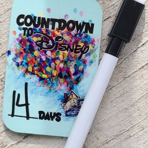 Countdown to Disney magnet