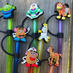 Toy Story Straw toppers - Standard straw size (8mm) and Large (10mm)