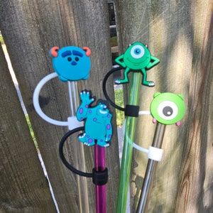 Monster Straw Toppers: Standard & Large Size Straws 8mm/10mm