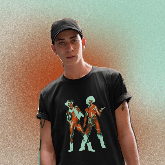 gay cowboys t shirt