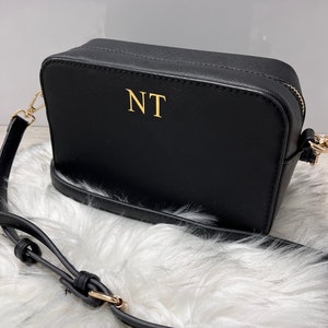 Personalisierte Boutique Crossbody Bag, Damentasche, Monogramm Initialtasche,