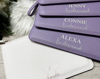 Personalised Bridesmaid Bag, Maid of Honour Gift, Bridesmaid Gift, Bridal Party Gifts