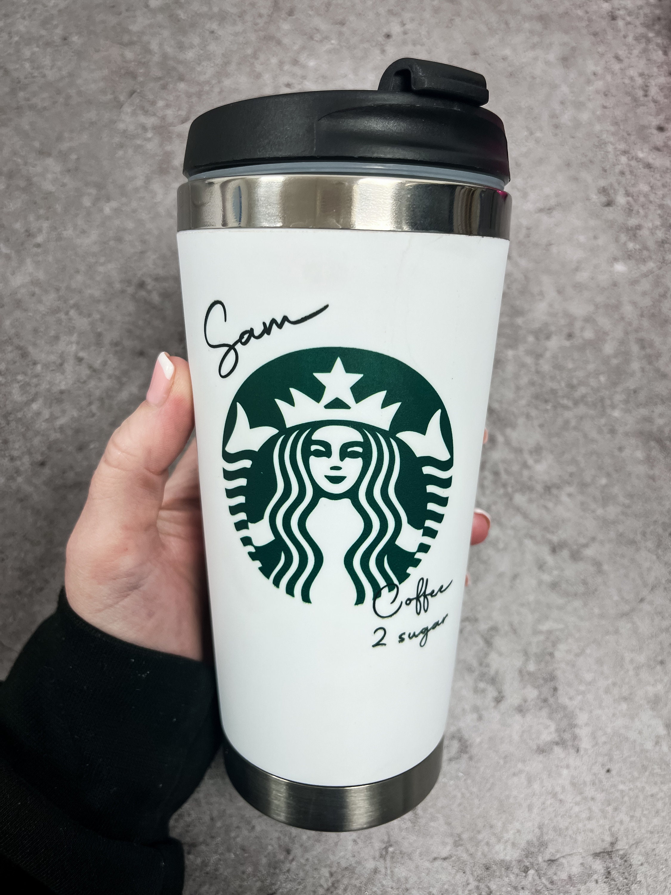 Starbucks Thermos Coffee Mug 450ml Stainless Steel, 16oz Capacity