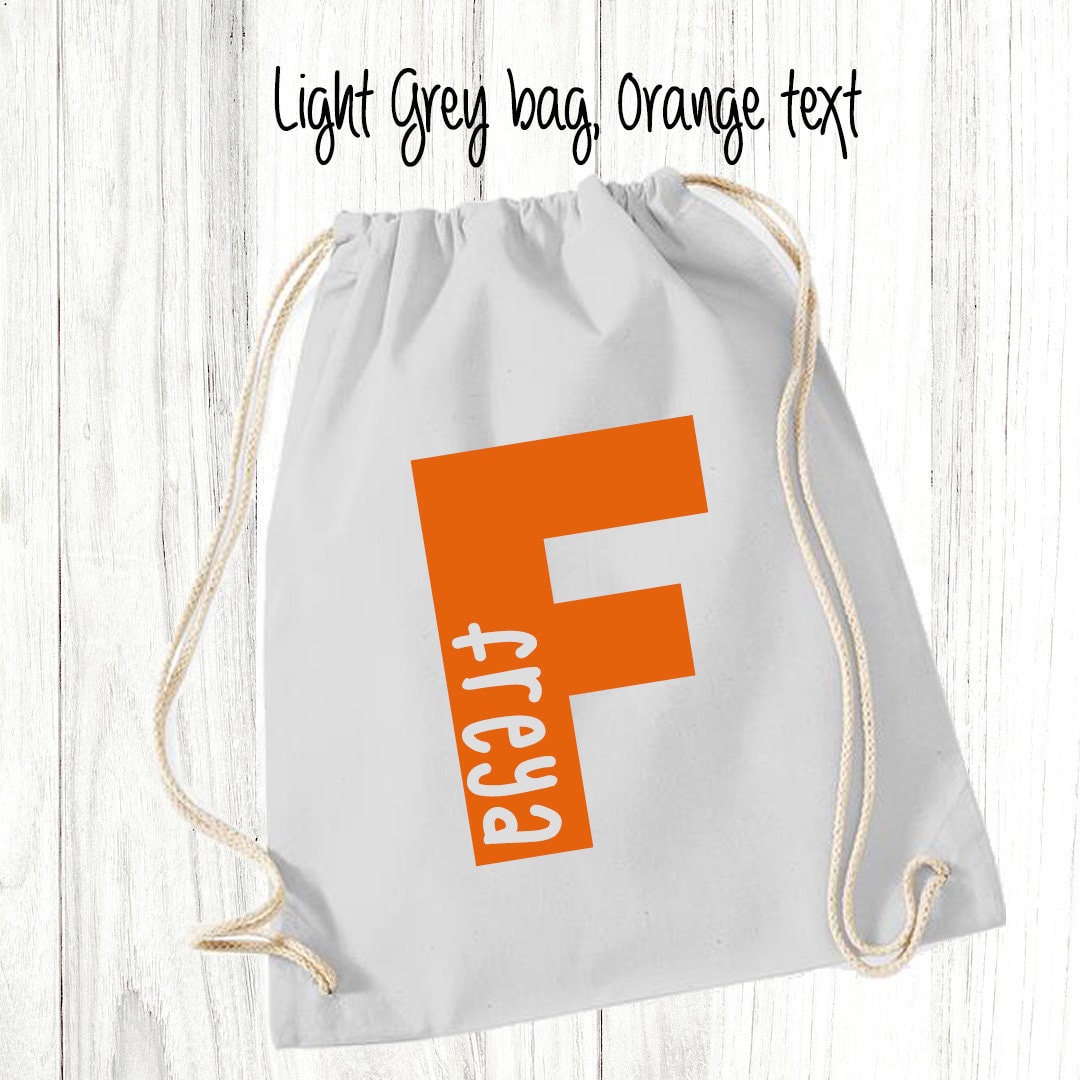 Personalised Gym Bag for Kids Drawstring Bag for Kids Easter Etsy UK