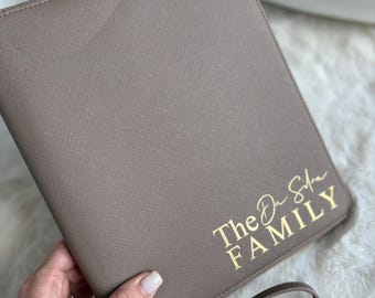 Family Passport Holder, Travel Organiser, Hand Luggage, Holiday Document Holder