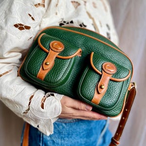 Vintage Dooney & Bourke All Weather Leather 1990s Super Rare