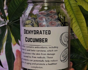 dehydrated cucumber