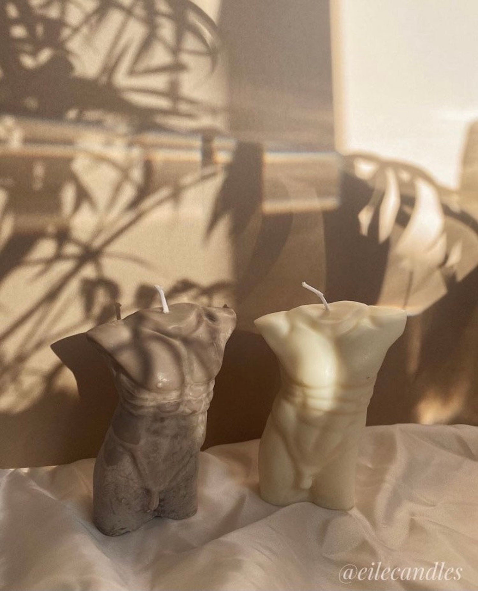 Soy Wax Male Body Candle Etsy