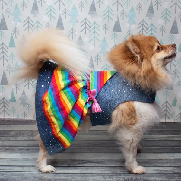 Dog Harness Dress Etsy