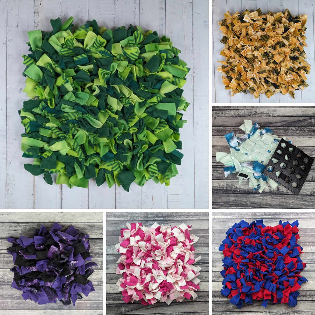 Washable Snuffle Mats With Removeable Heavy Rubber Base and Etsy