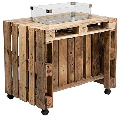 Mesa de fuego mesa de jardín con horno mesa con chimenea | Etsy