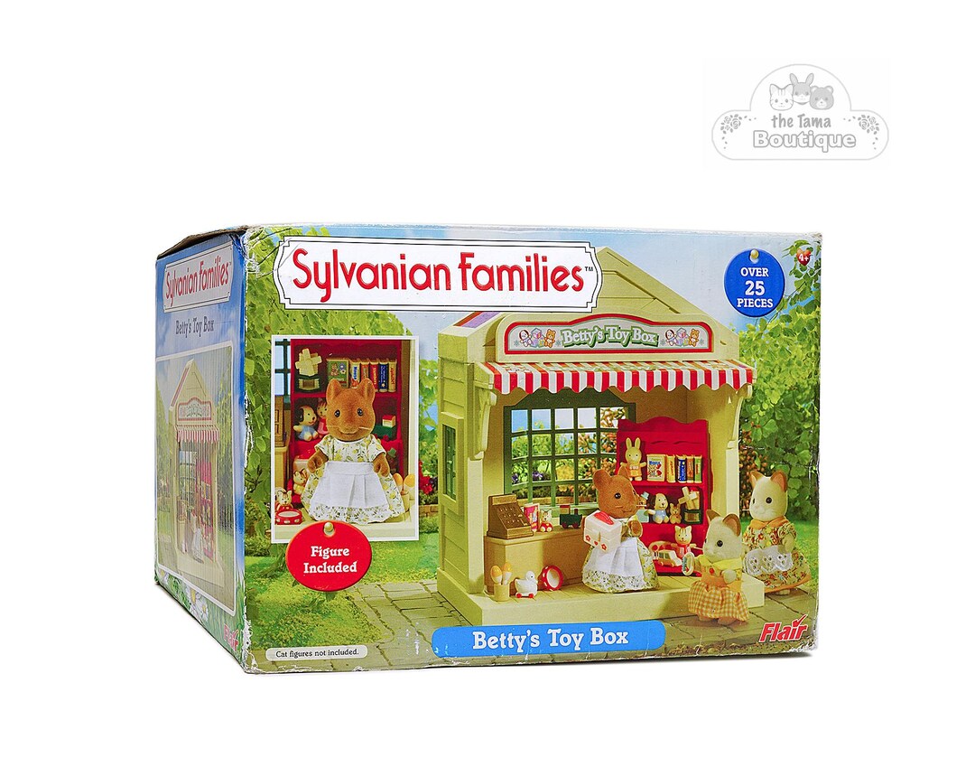 Sylvanian Families Calico Critters Betty's Toy Box - Etsy