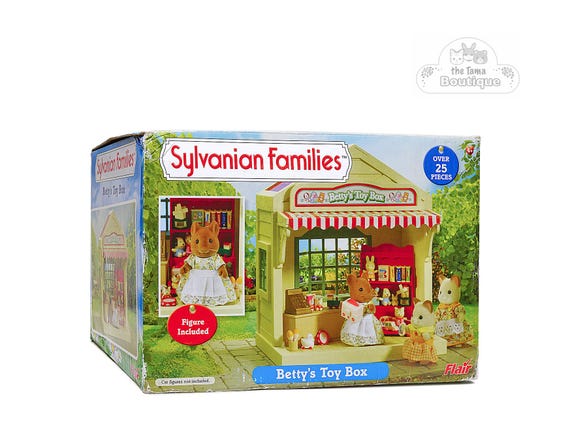Sylvanian Families Calico Critters Betty's Toy Box - Etsy