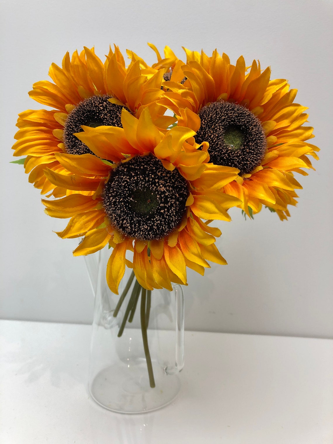 High Quality Artificial Sunflower Sunflower Bouquet 6 pieces Etsy