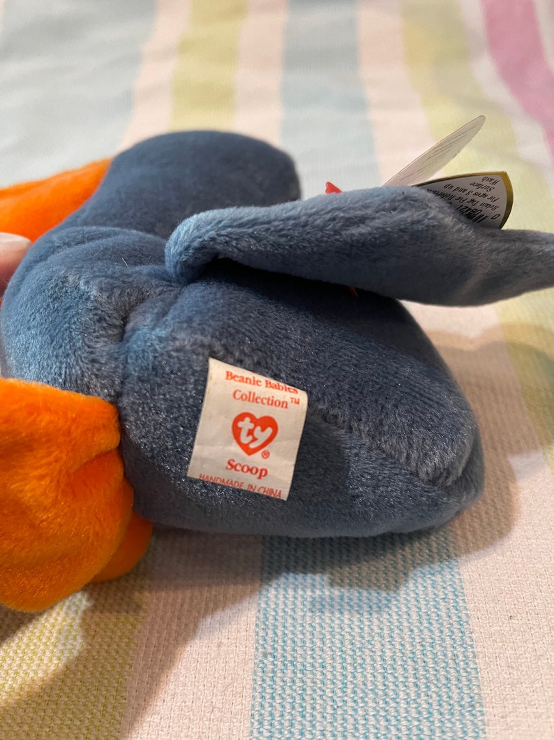 Rare Scoop Beanie Baby With Lots of Errors Etsy