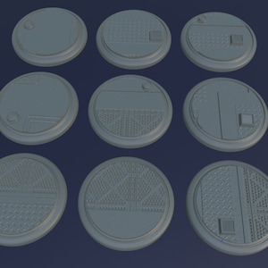 Industrial Bases 40mm