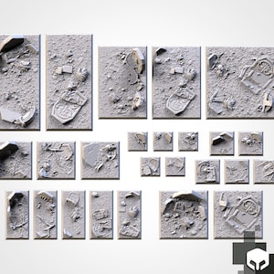 Kerkhofbases 20x20mm, 25x25mm, 25x50mm, 40x40mm, 50x50mm, 75x50mm, 75x75mm, 100x50mm vierkant. Txarli-fabriek