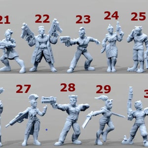 Cyberwars Core Set C 32 & 28mm TGM-7