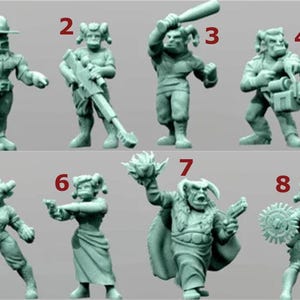 Cyberwars-fantasieset D 32 en 28 mm TGM-7