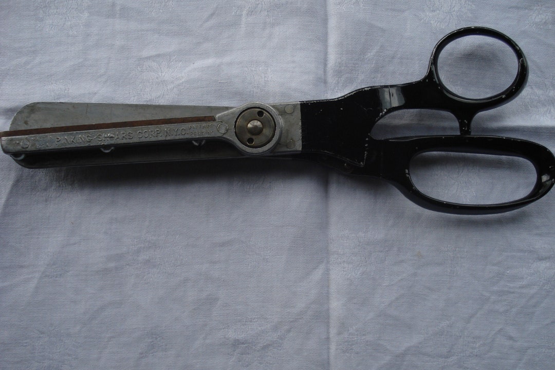Vintage Amerika Pinking Shears CORP.N.Y.C. Model A Patentiert 1930er