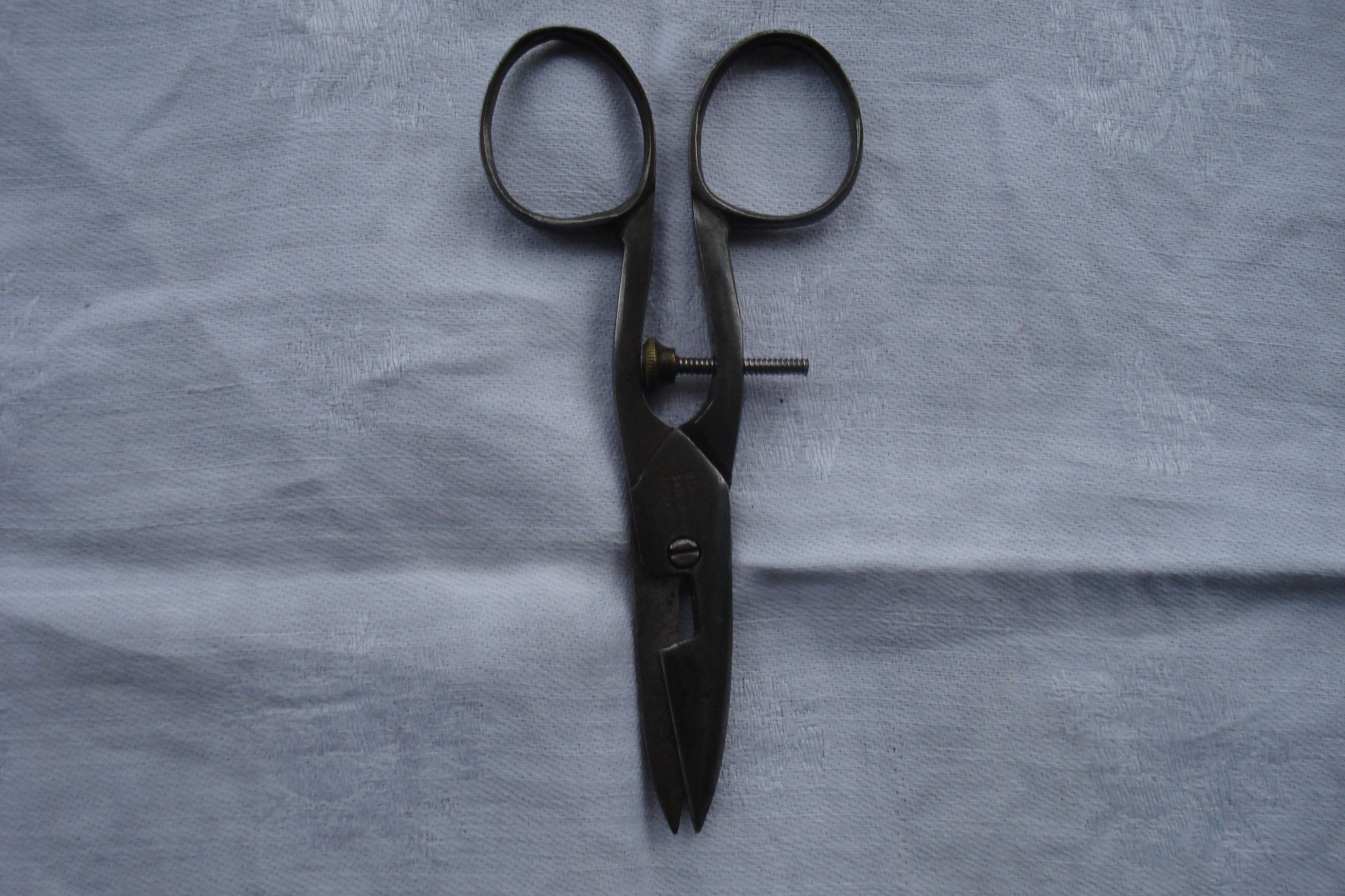 Vintage Steel Buttonhole Scissors made by Wheatley Brothers Etsy