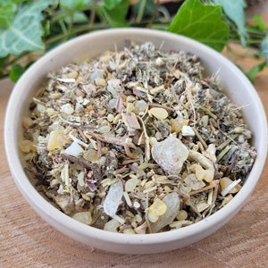 New Moon - handmade incense blend, incense, moon magic