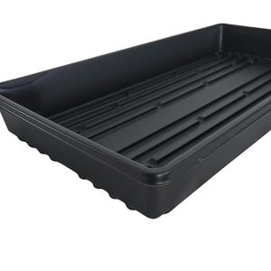 Plant Grow Trays without Holes - 10.8" x 21" - Greenhouse Trays - Solid Bottom