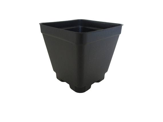 square plastic plant pots 3.9 Gallon Pot White main image 1