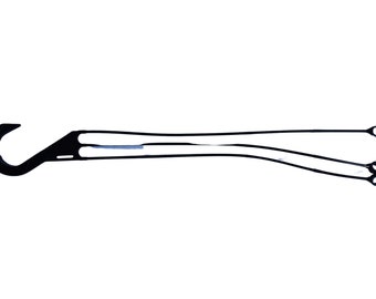 Replacement 3 Strand Plastic Hangers for 10" Hanging Baskets, Choose Color
