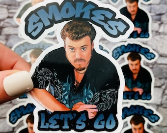 Trailer Park Boys Ricky Sticker: Smokes Let's Go, Officially Licensed