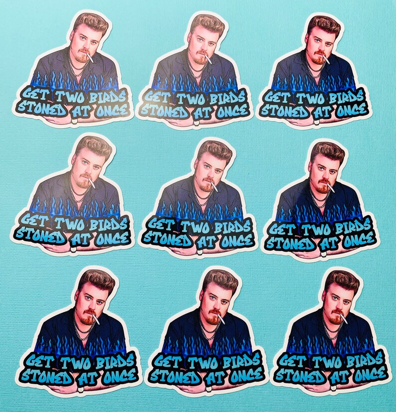 Trailer Park Boys Ricky Sticker: Smokes Let's Go, Officially Licensed bild 2