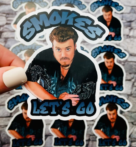 Trailer Park Boys Ricky Sticker: Smokes Let's Go, Officially Licensed