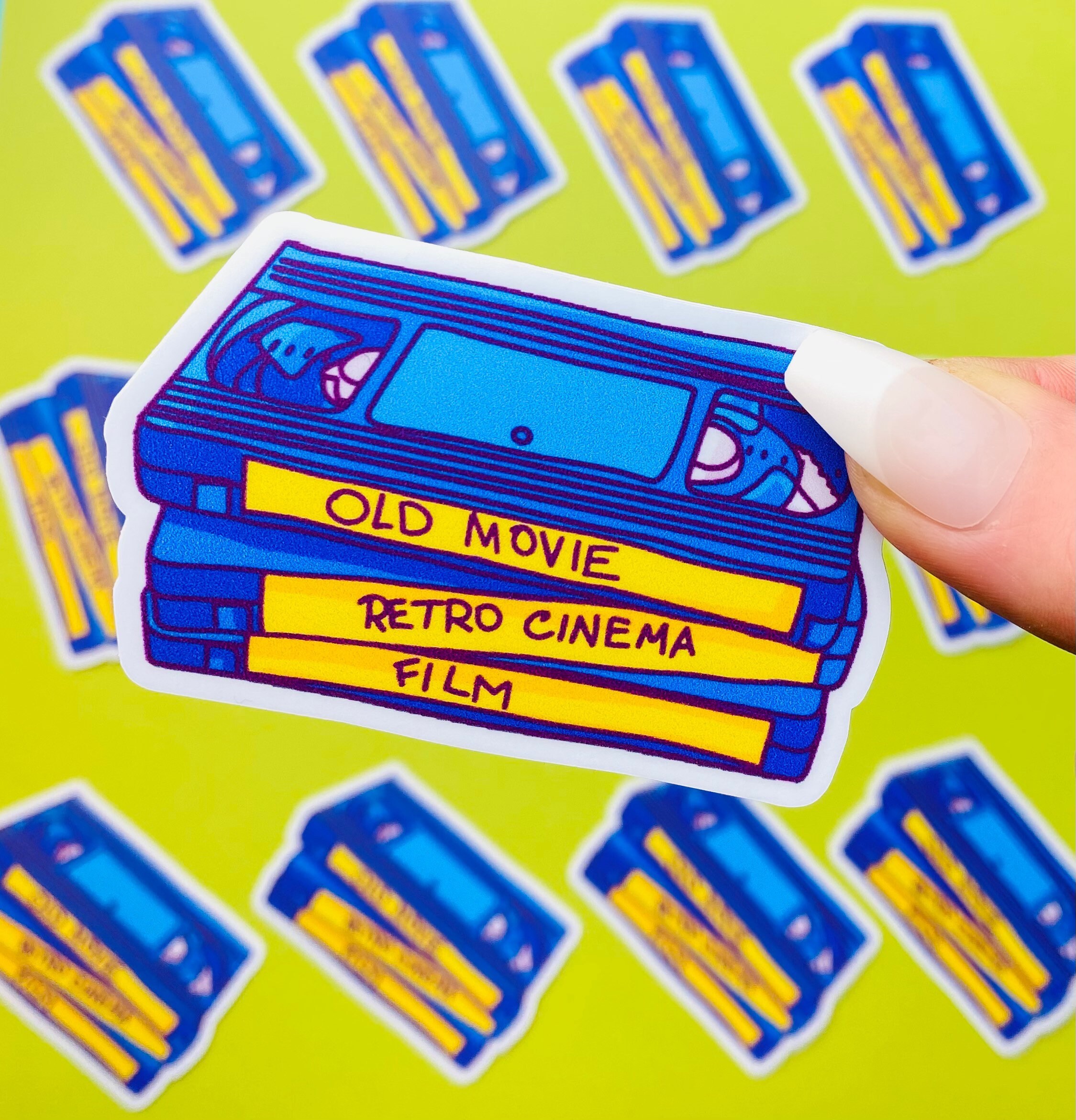 Wayback Machine Sticker Retro Rewind Sticker Eighties Sticker 90s Throwback Edition - Etsy