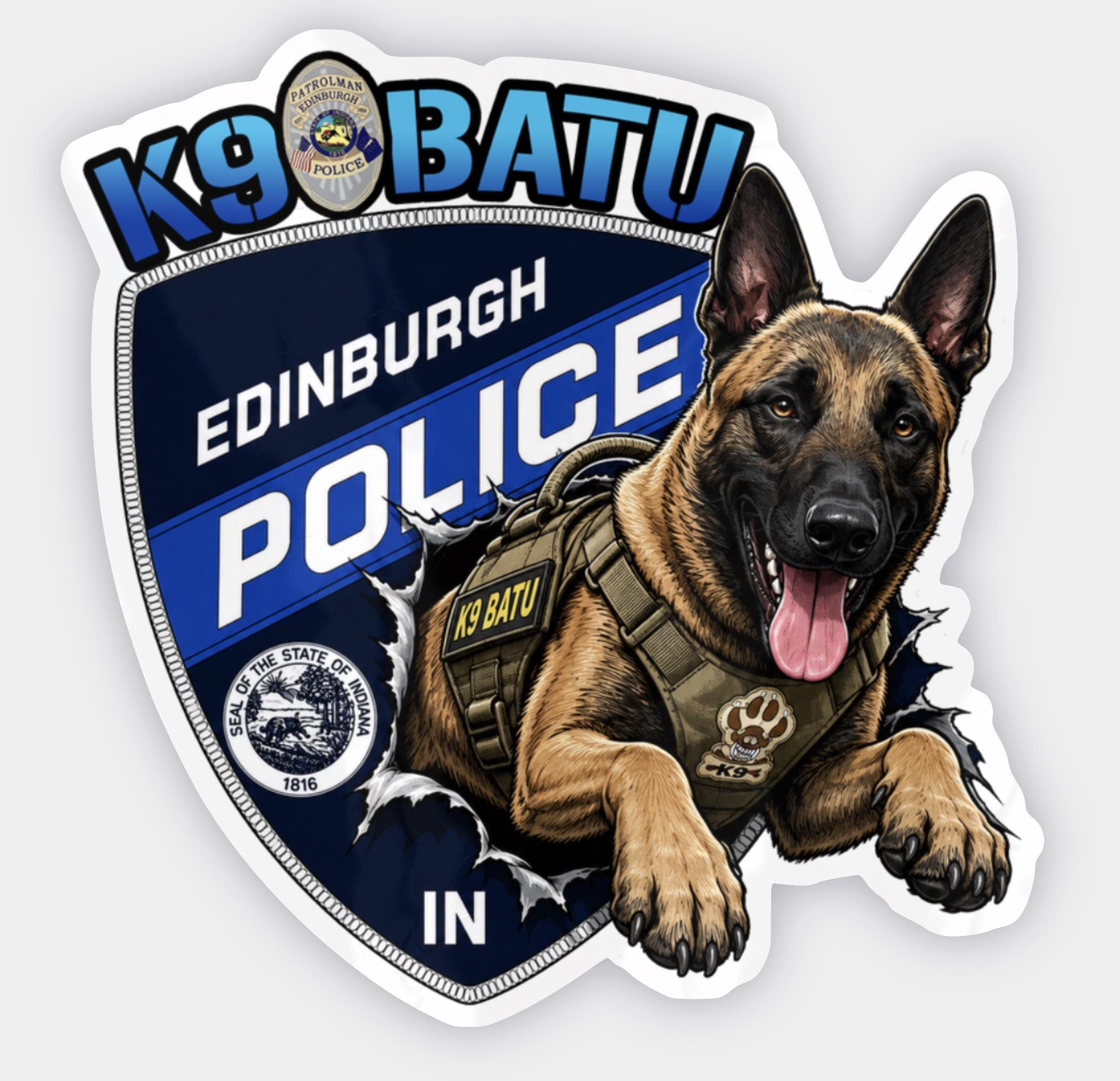 Police k9 unit logo - Etsy 日本