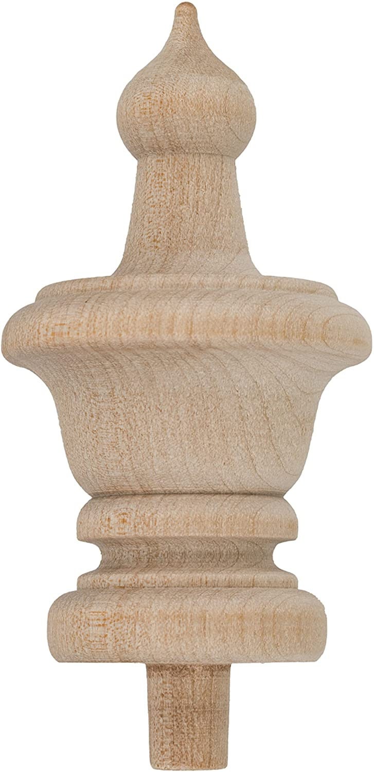 Wood Finials Spindles Furniture Curtain Rod Dowel Decorations Etsy