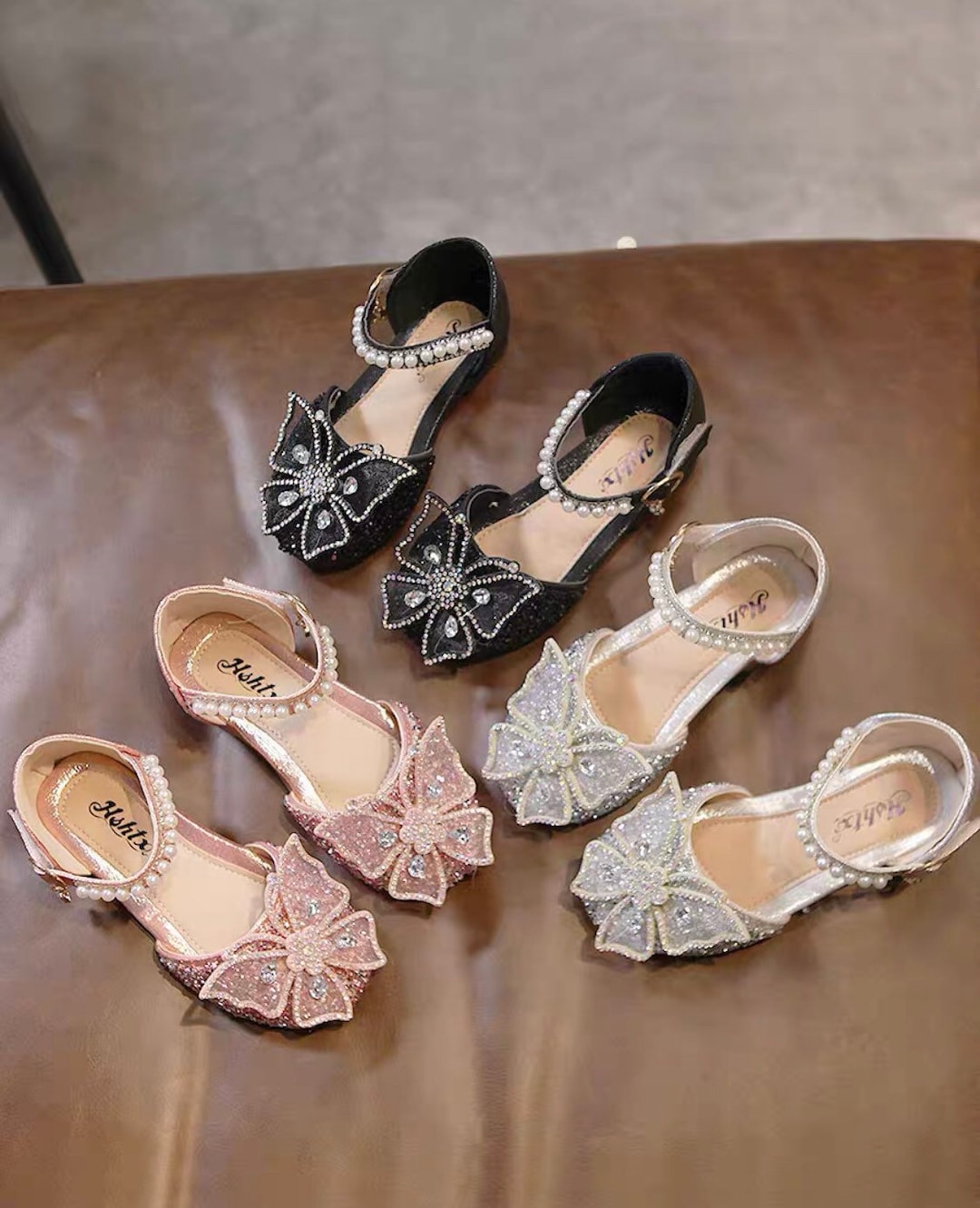 Chaussures Princesse Strass Arc En Ciel