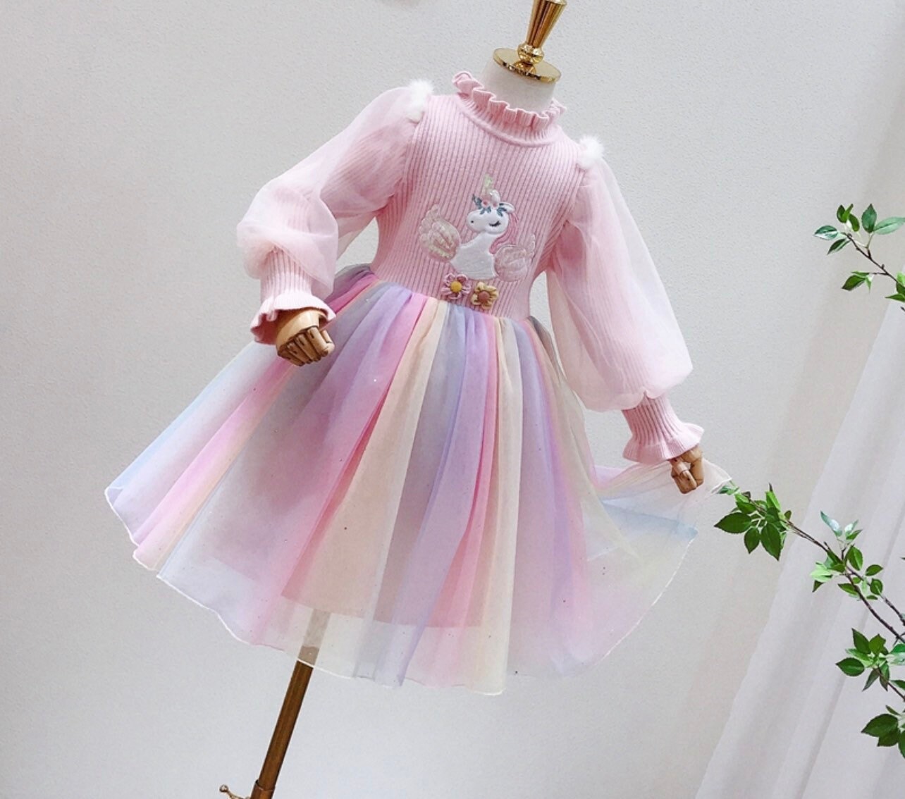 Niña unicornio vestido - Etsy España Niña unicornio vestido - Etsy España