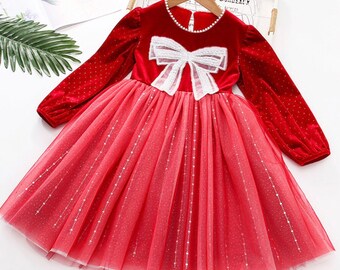 childrens christmas dresses uk