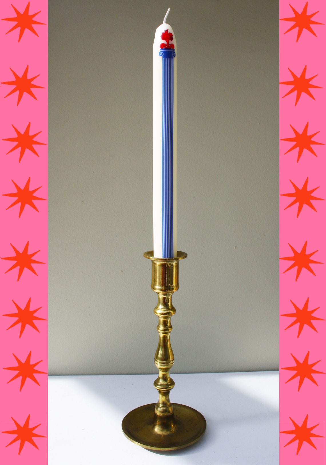 Pillar taper candle taper candles dinner candle mantle Etsy