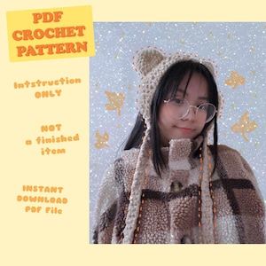 Fluffy Teddy Bear Earmuffs Pattern!